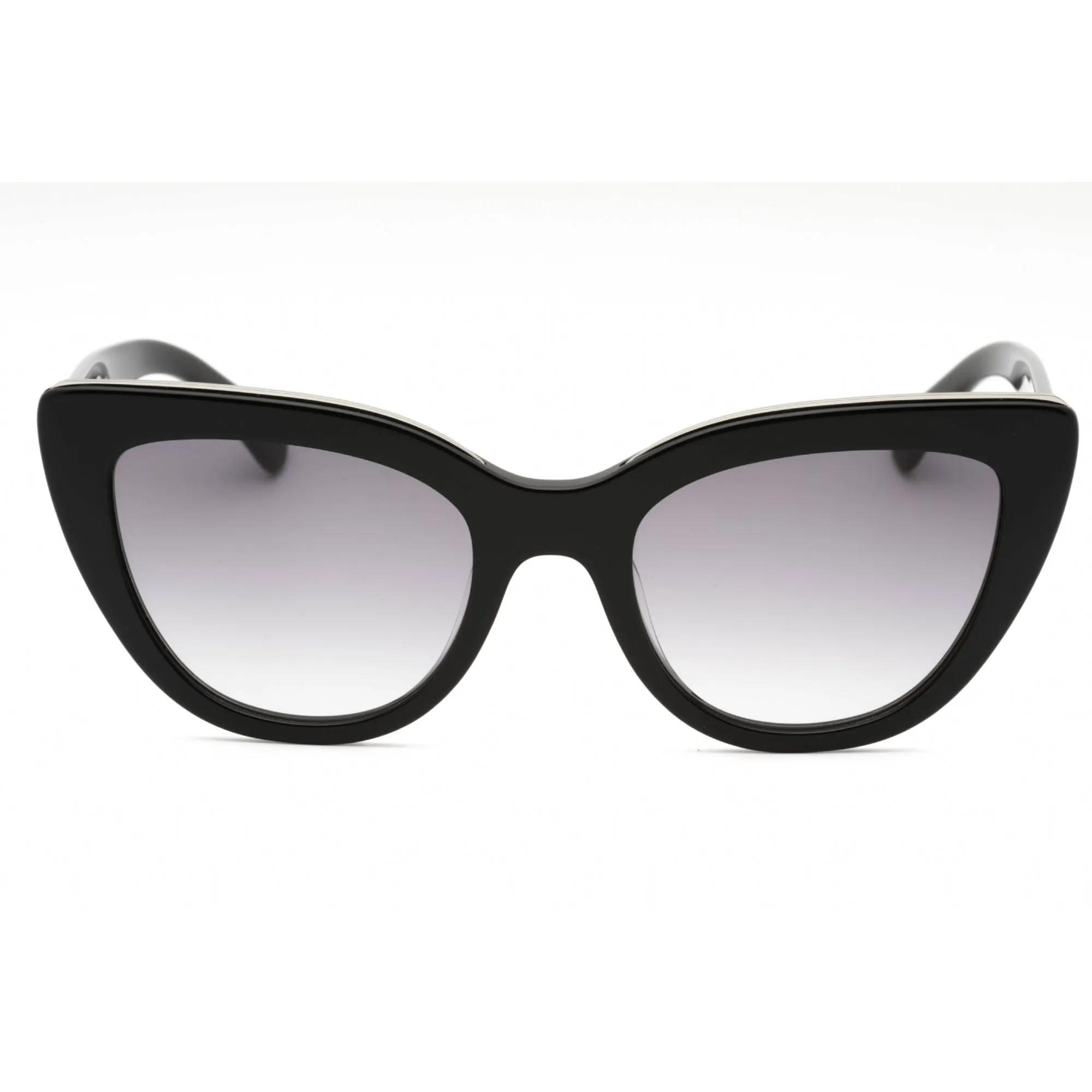 Longchamp Women's Sunglasses - Black Plastic Cat Eye Full Rim Shape Frame | LO686S 001