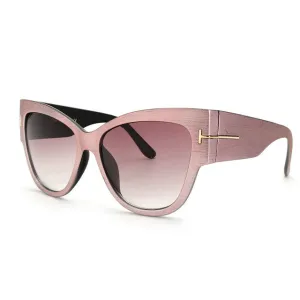 Luxury Brand Designer Women Sunglasses Oversize Acetate Cat Eye Sun Glasses Sexy Shades ss649