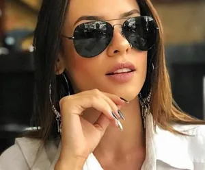 Luxury Style Vintage Mirror Lens Aviator Sunglasses