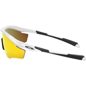 M2 XL Oakley Sunglasses in Polished White - Fire Iridium