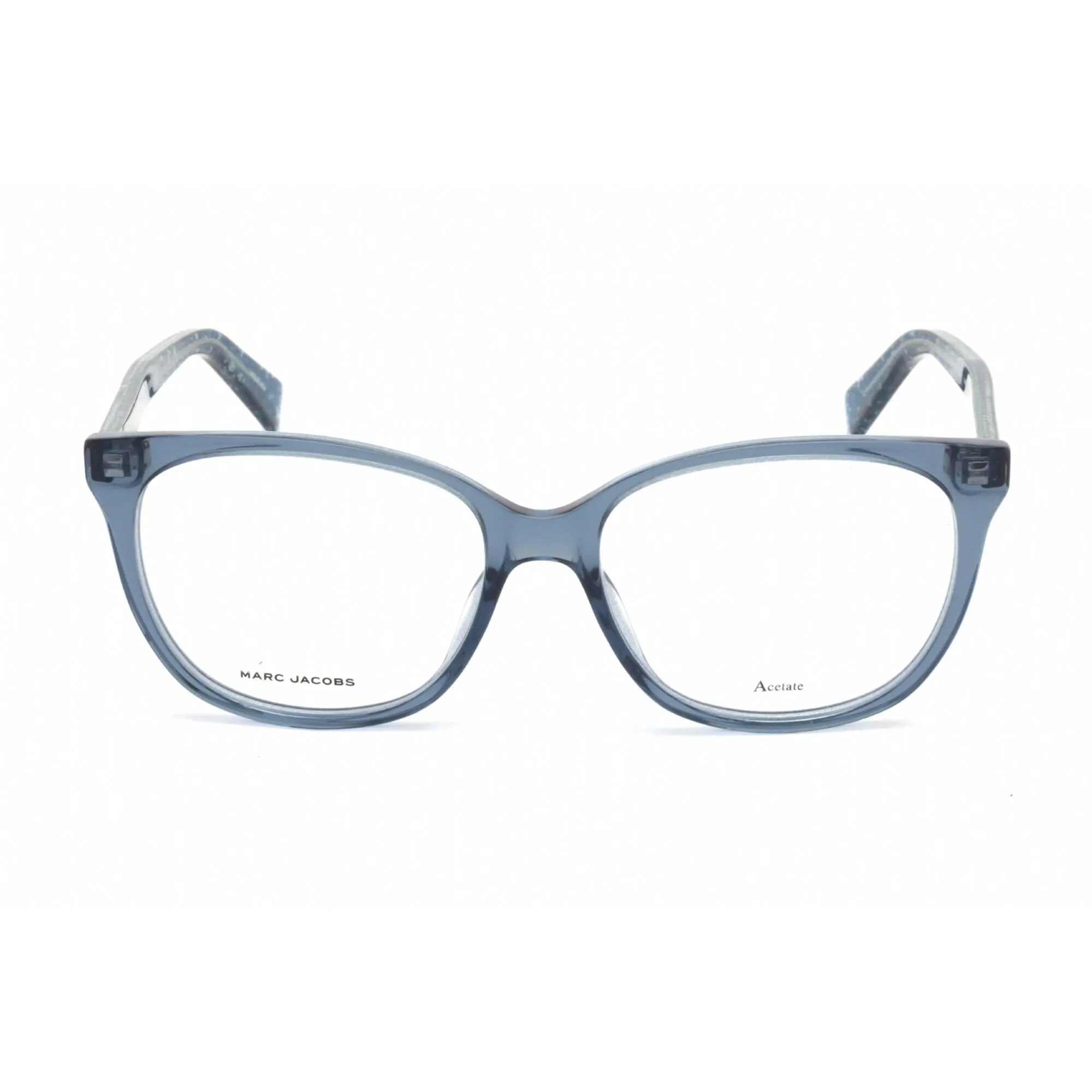 Marc Jacobs Women's Eyeglasses - Blue Acetate Square Shape Frame | MARC 430 0PJP 00