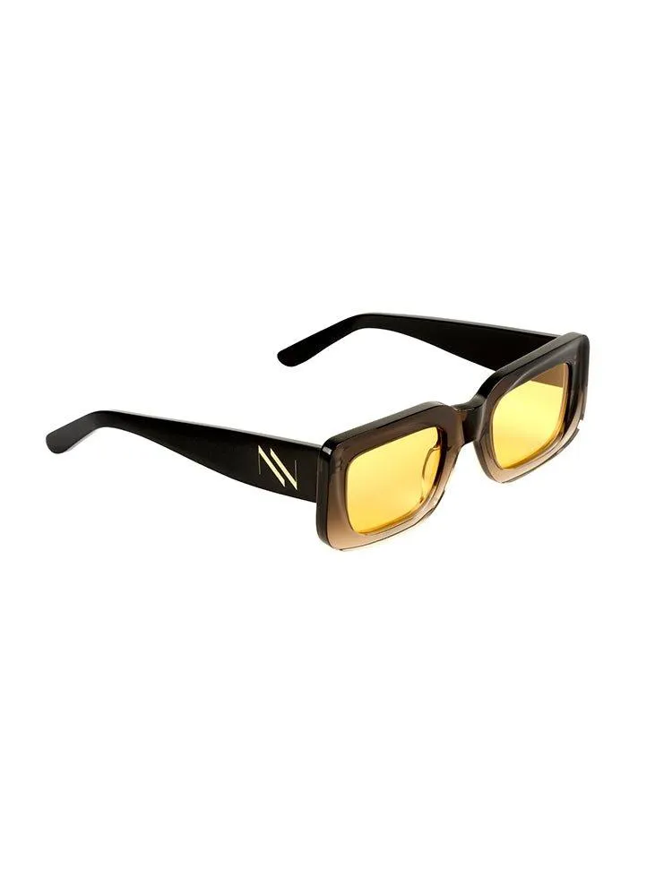 Marche Black Degrade Orange Sunglasses