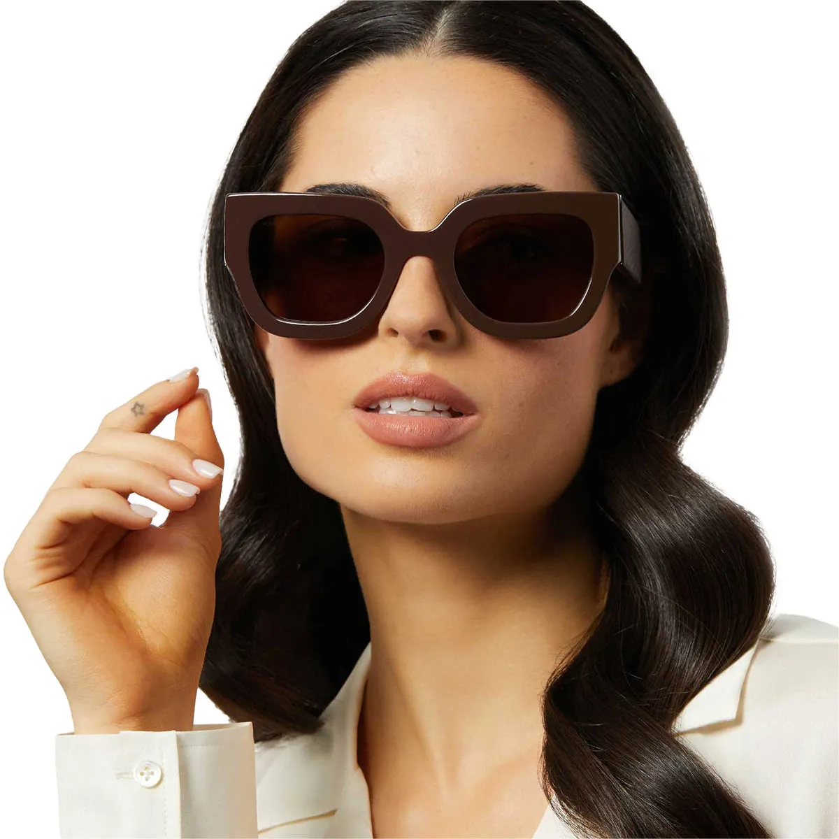 MAREN - TRUFFLE   TRUFFLE   POLARIZED SUNGLASSES