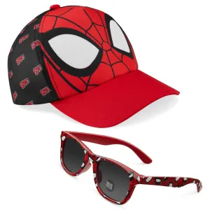Marvel Baseball Cap and Kids Sunglasses for Boys - Spiderman