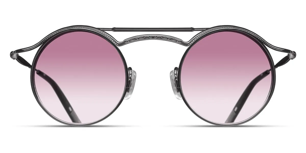 Matsuda Sun 2903H RTM with Ribbed Visors with Pink Gradient