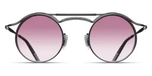 Matsuda Sun 2903H RTM with Ribbed Visors with Pink Gradient