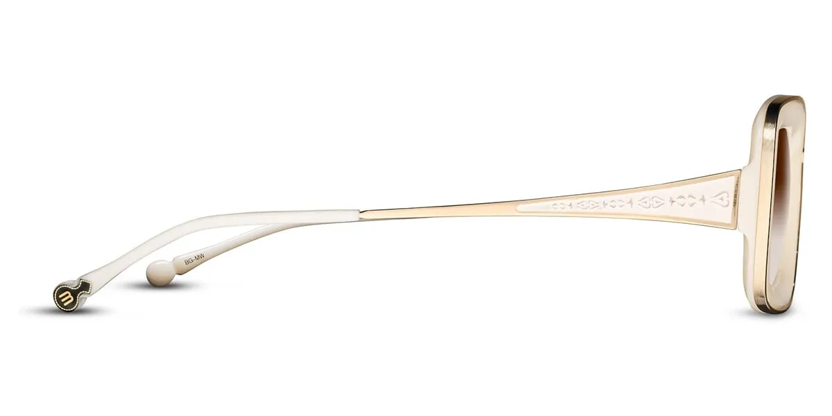 Matsuda Sun M3124 BG-MW with Brown Gradient