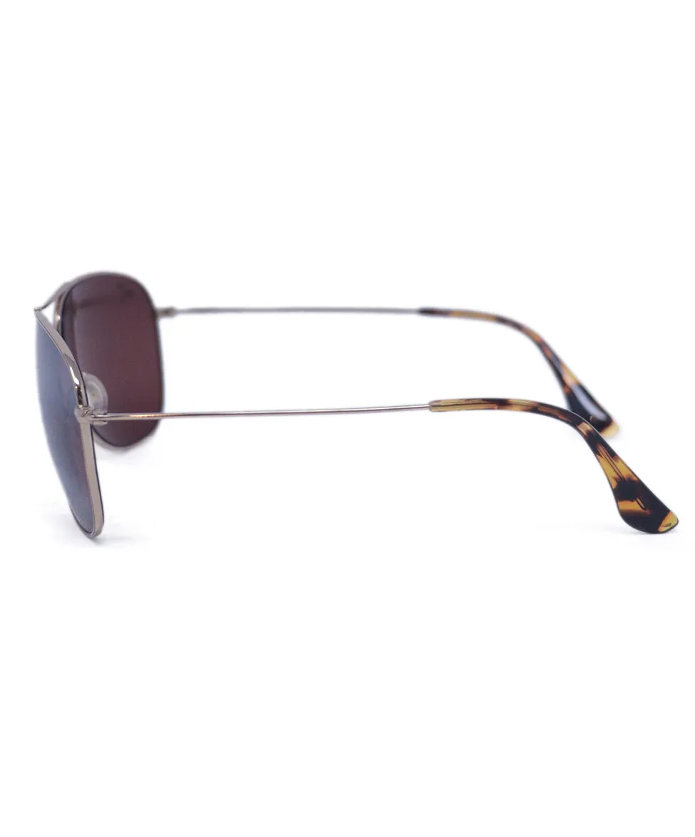 Maui Jim Brown & Gold Sunglasses