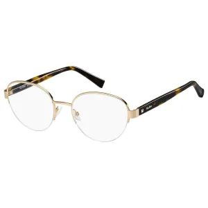 Max Mara Women's Eyeglasses - Gold Copper Metal Frame | MM1330-0DDB-54-19-140