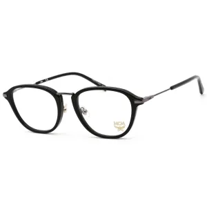 MCM Unisex Eyeglasses - Clear Lens Black Acetate/Metal Square Frame | MCM2703 001