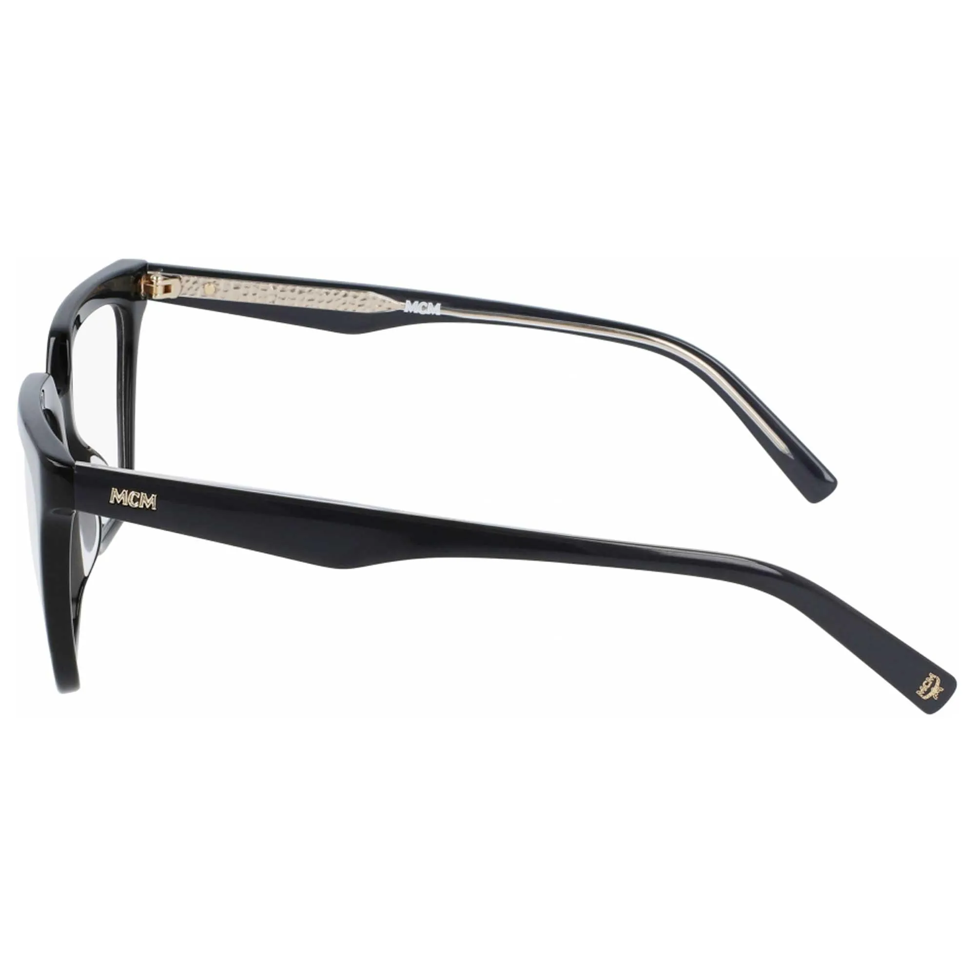 MCM Women's Eyeglasses - Black Square Full-Rim Zyl Frame Clear Lens | MCM2716 001