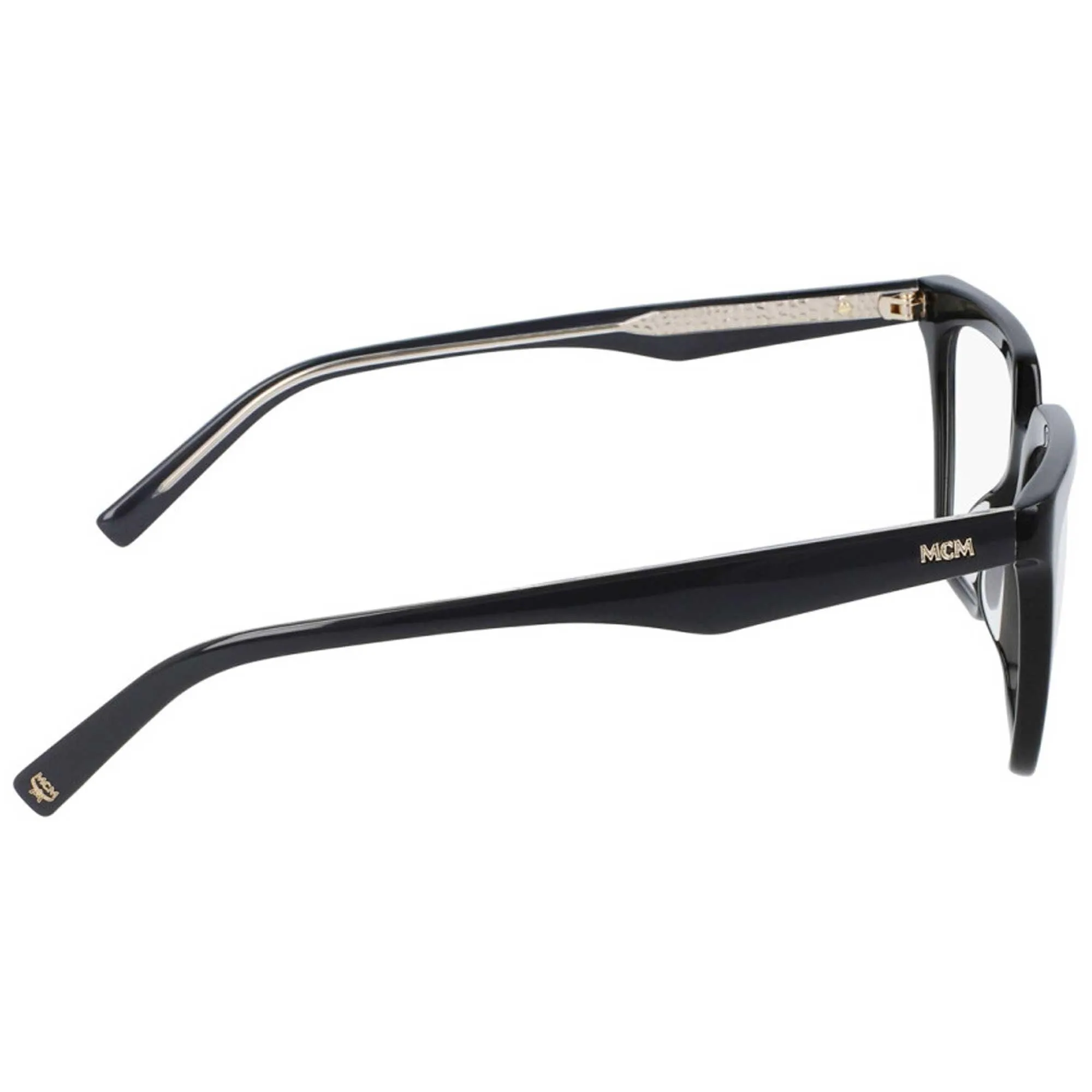 MCM Women's Eyeglasses - Black Square Full-Rim Zyl Frame Clear Lens | MCM2716 001
