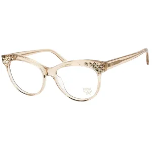 MCM Women's Eyeglasses - Clear Lens Champagne Cat Eye Shape Frame | MCM2643R 237