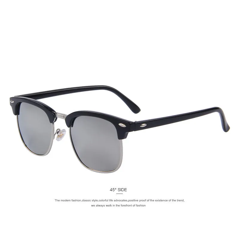 Men Retro Rivet Polarized Sunglasses Classic Brand Designer Unisex Sunglasses UV400