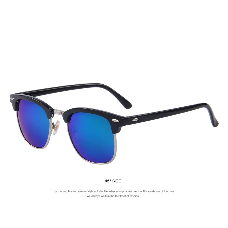 Men Retro Rivet Polarized Sunglasses Classic Brand Designer Unisex Sunglasses UV400
