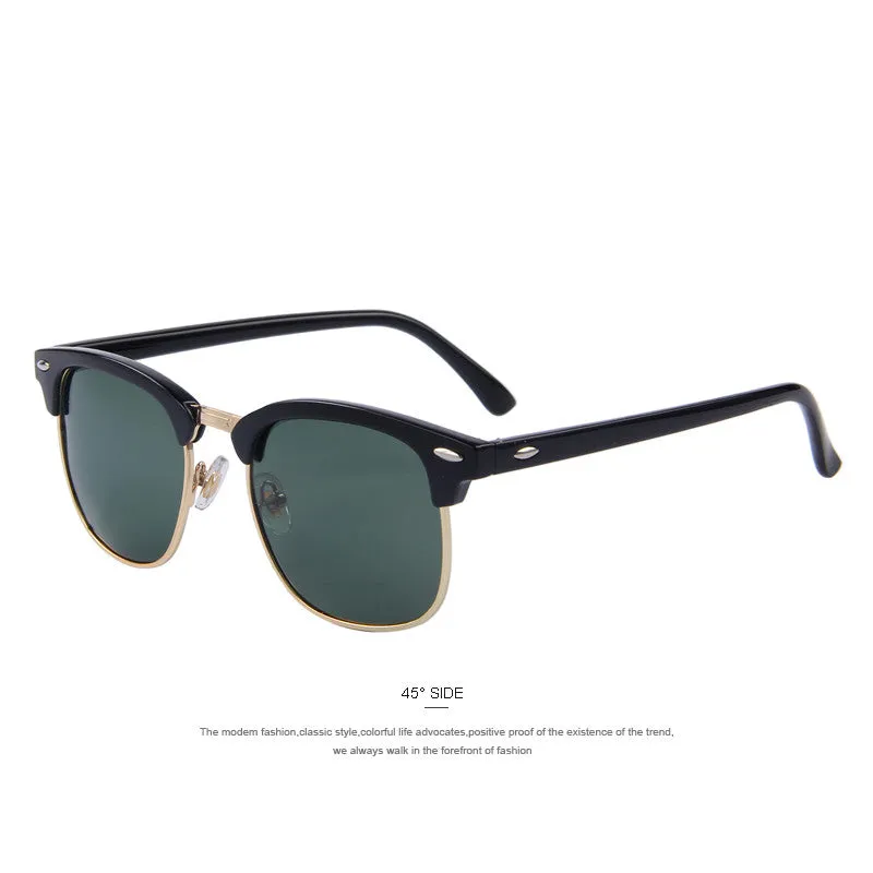 Men Retro Rivet Polarized Sunglasses Classic Brand Designer Unisex Sunglasses UV400