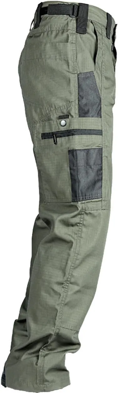 Men Tactical Cargo Pants Multi-Pocket Waterproof Jogger Pants Outdoor Casual Hiking Trousers Overalls