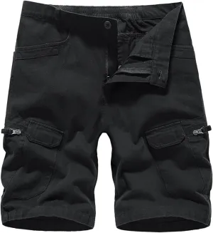 Men Work Short Quick Dry Hiking Shorts Men's Cargo Casual Outdoor 4-Way Stretchy Lightweight Summer Short with Multi Pockets