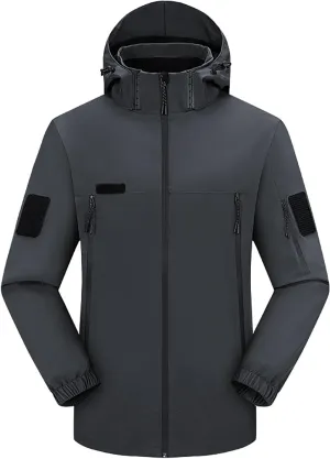 Mens 2023 Packable Rain Jacket Lightweight Waterproof Raincoat with Hood Running Hiking Waterproof Outdoor Jackets