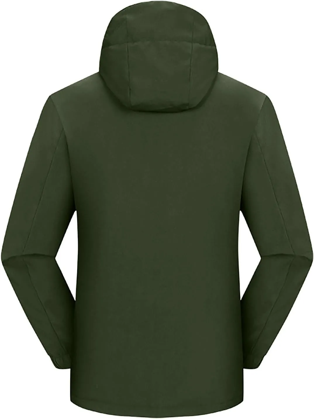 Mens 2023 Packable Rain Jacket Lightweight Waterproof Raincoat with Hood Running Hiking Waterproof Outdoor Jackets