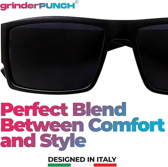 Men's Black Super Dark Lens Gangster Sunglasses Cholo Glasses