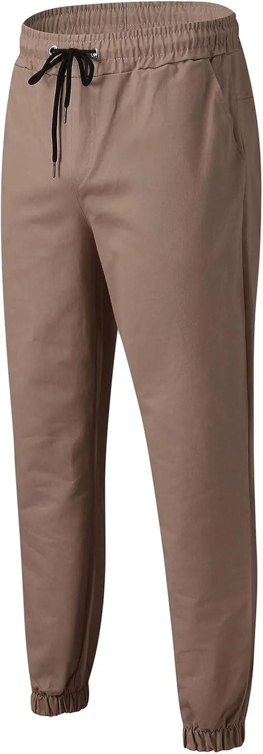 Mens Fashion Joggers Sports Pants Casual Cotton Cargo Pants Gym Sweatpants Trousers Mens Long Pant Men Chino Cargo Pants