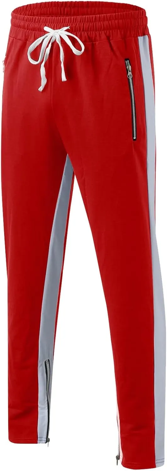 Men's Joggers Mens Sweatpants Athletic Cargo Pants for Men Casual Work Trousers Tactical Pants Rip-Stop Hiking Pants