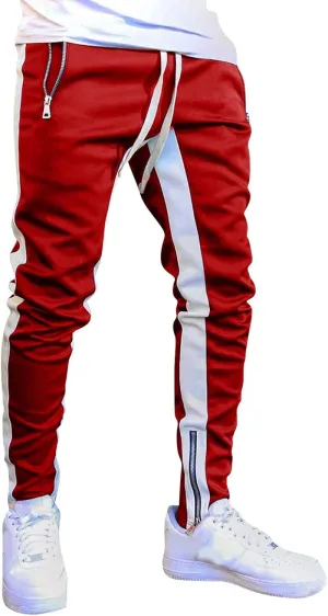 Men's Joggers Mens Sweatpants Athletic Cargo Pants for Men Casual Work Trousers Tactical Pants Rip-Stop Hiking Pants