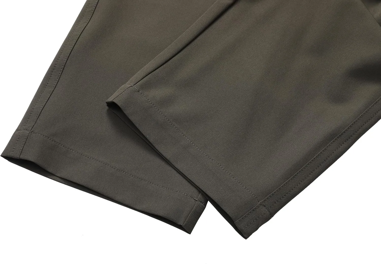 Men's Lightweight Hiking Pants Quick-Dry Waterproof Outdoor Cargo Pants with Stretchable Waist