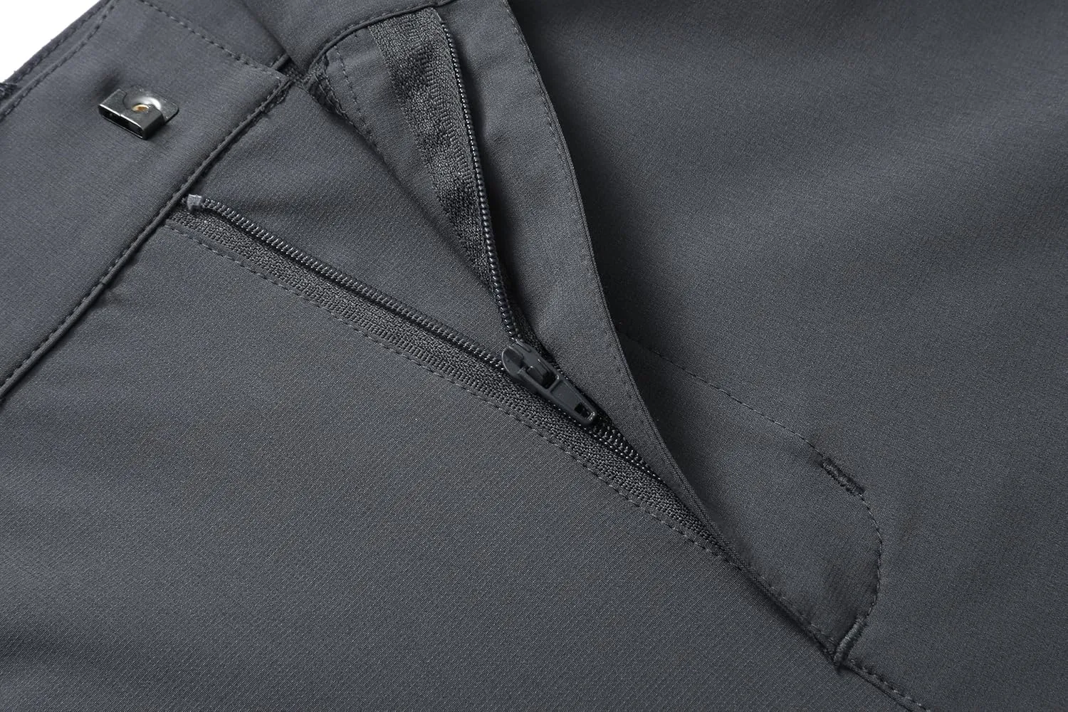 Men's Lightweight Hiking Pants Quick-Dry Waterproof Outdoor Cargo Pants with Stretchable Waist