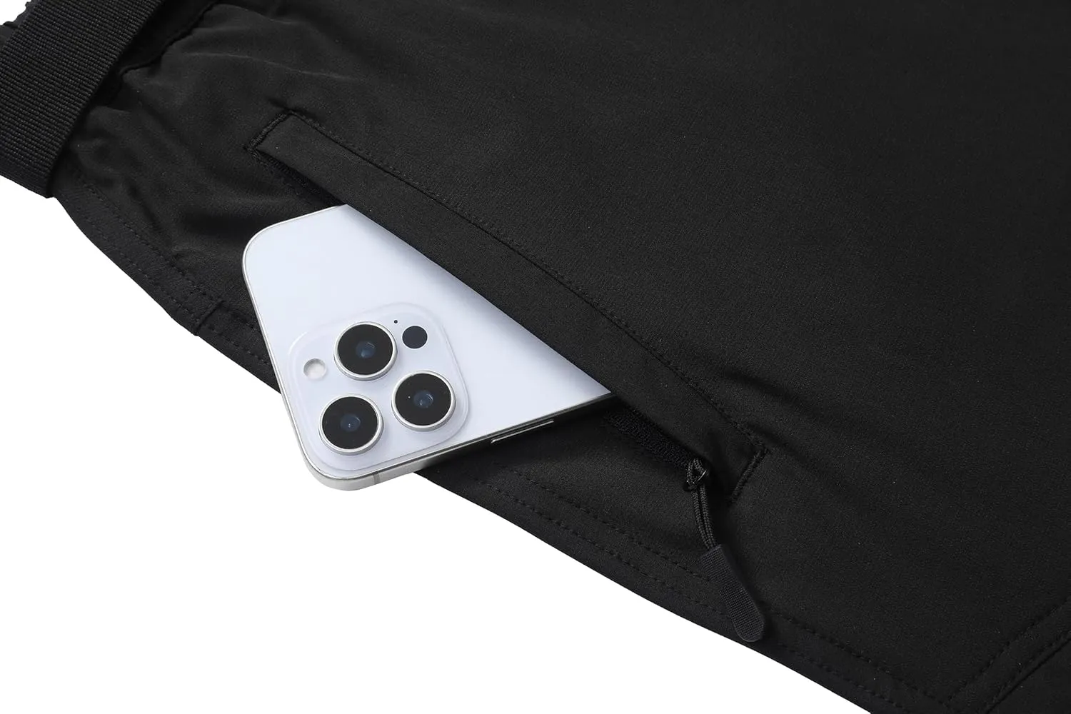 Men's Lightweight Hiking Pants Quick-Dry Waterproof Outdoor Cargo Pants with Stretchable Waist