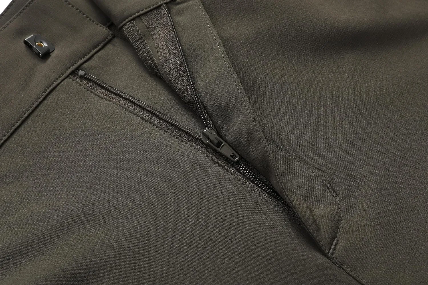 Men's Lightweight Hiking Pants Quick-Dry Waterproof Outdoor Cargo Pants with Stretchable Waist