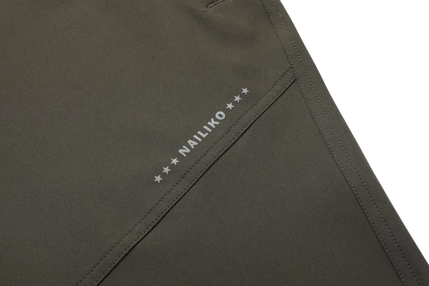 Men's Lightweight Hiking Pants Quick-Dry Waterproof Outdoor Cargo Pants with Stretchable Waist