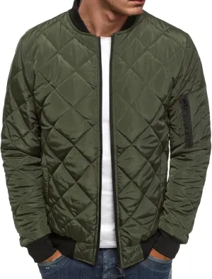 Mens Lightweight Puffer Jacket Insulated Water Resistant Outdoor Winter Down Jacket for Men
