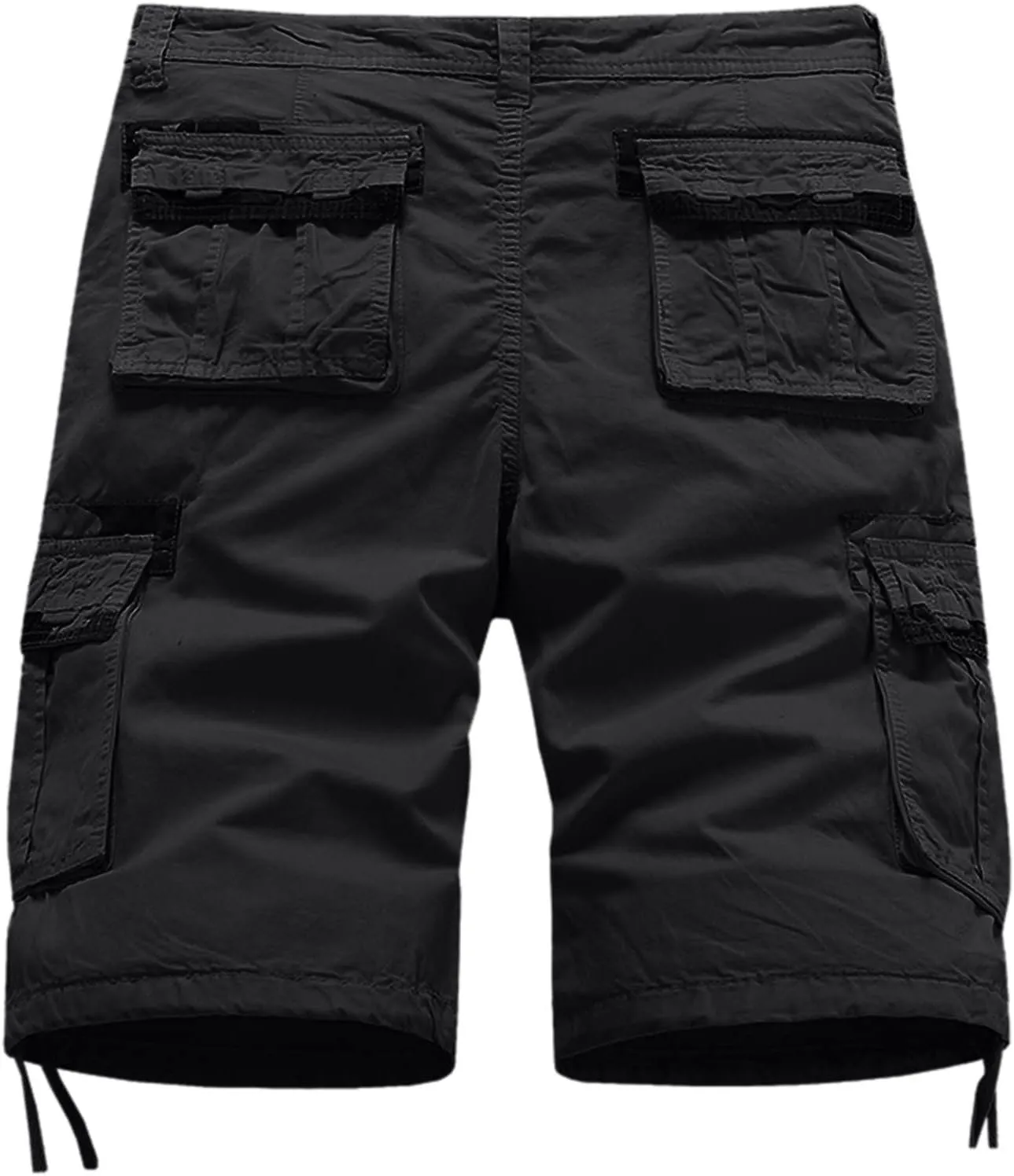 Mens Outdoor Casual Expandable Waist Lightweight Water Resistant Quick Dry Fishing Hiking Shorts Cargo Stretch Short Shorts