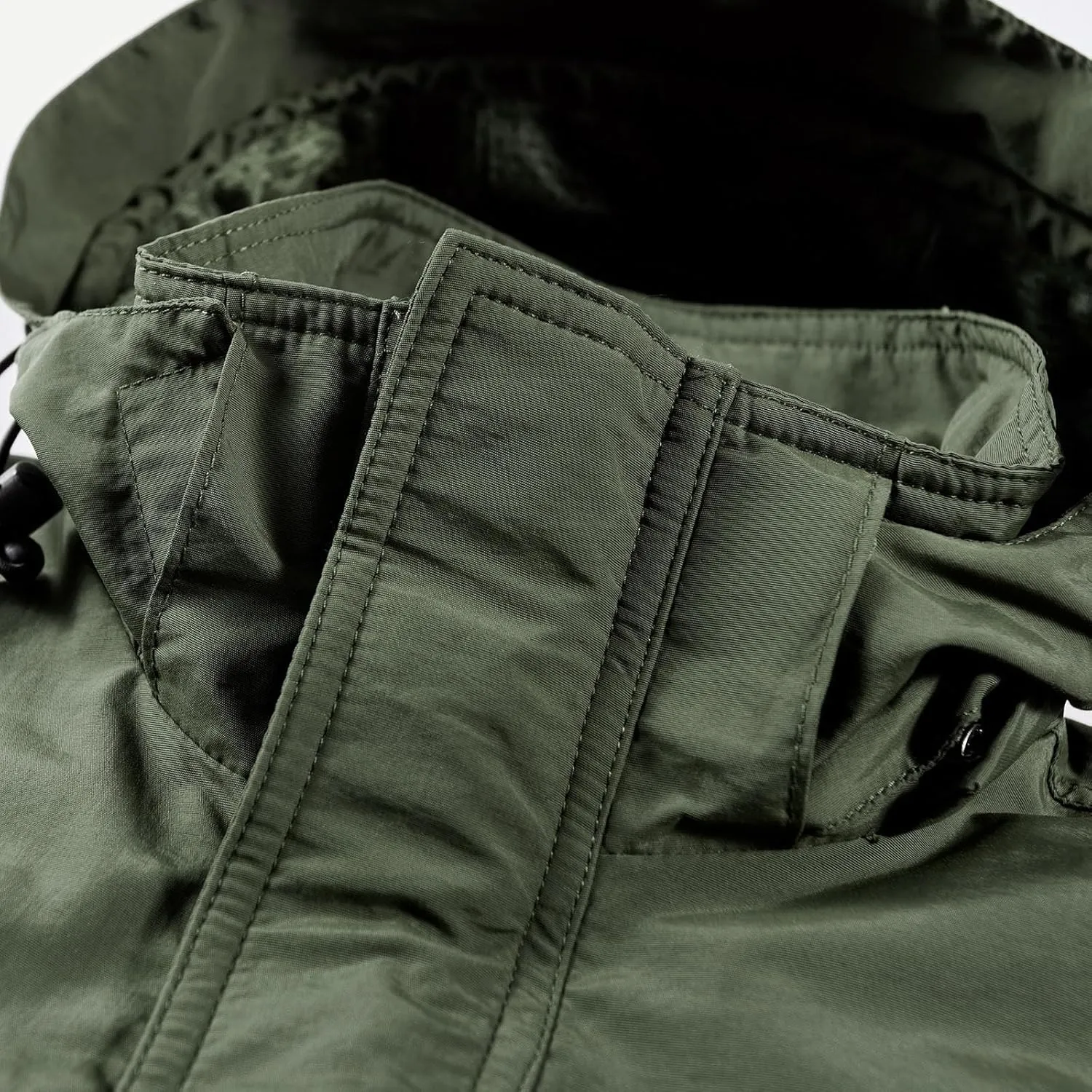 Men's Outdoor Waterproof Soft Shell Hooded Military Special Ops Military Tactical Rain Jackets with Multi Pockets