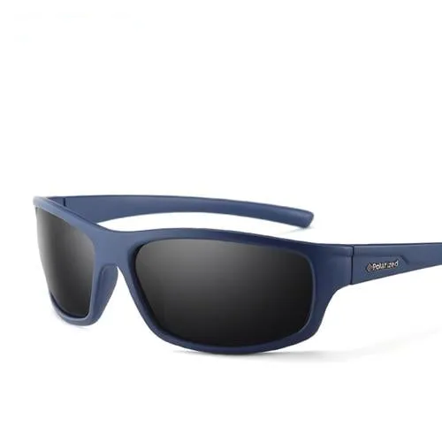 Men's Polarized Wrap Lens Sunglasses