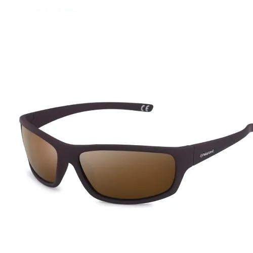 Men's Polarized Wrap Lens Sunglasses