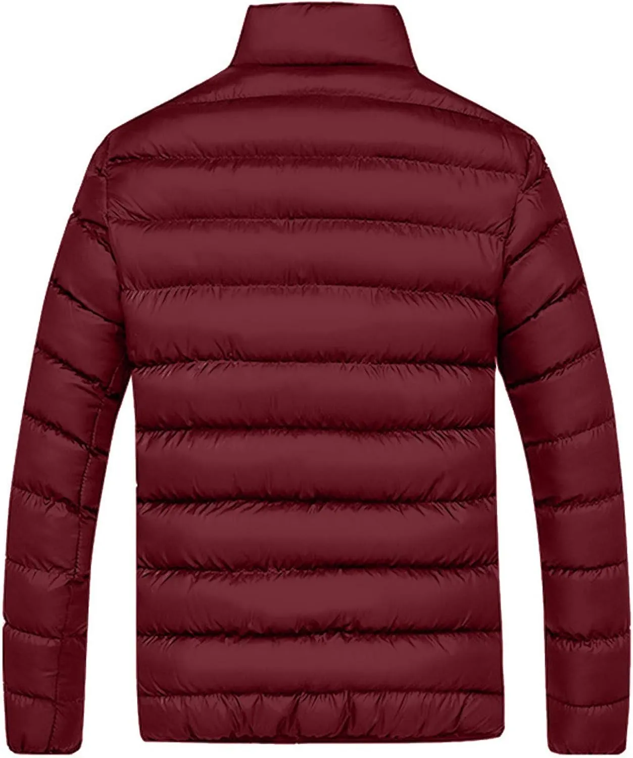 Mens Puffer Jackets Winter Lightweight Insulated Quilted Outwear Casual Soft Down Jacket For Men Winter Outfits