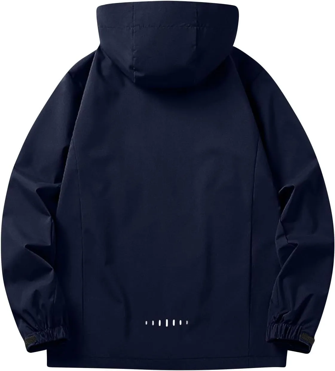 Men's Rain Jacket Light Waterproof Rain Coats Ponchos Sun Protective Outdoor Jacket with Hooded