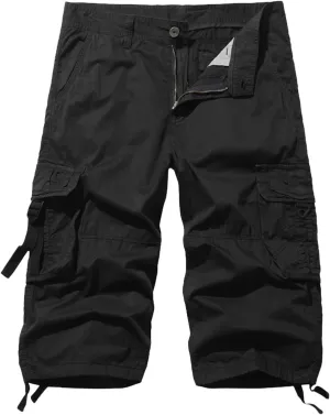 Mens Shorts Quick Dry Hiking Shorts Men's Cargo Casual Outdoor 4-Way Stretchy Lightweight Summer Short with Multi Pockets