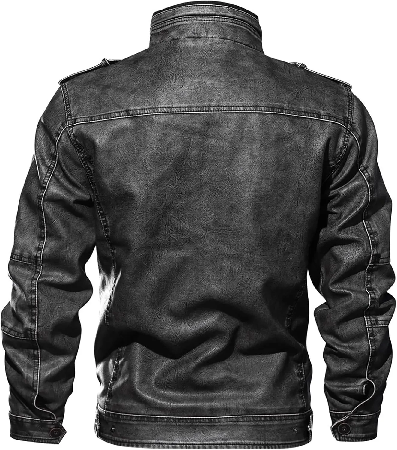 Men's Winter Cargo Jacket Fleece Casual Warm Cotton Military Coat, Workwear Jacket Warm Thickened Winter Coats