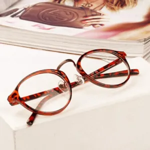 Mens Women Nerd Glasses Clear Lens Eyewear Unisex Retro Eyeglasses