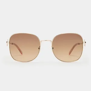 METAMORPHOSIS SUNGLASSES - BRIGHT GOLD BROWN