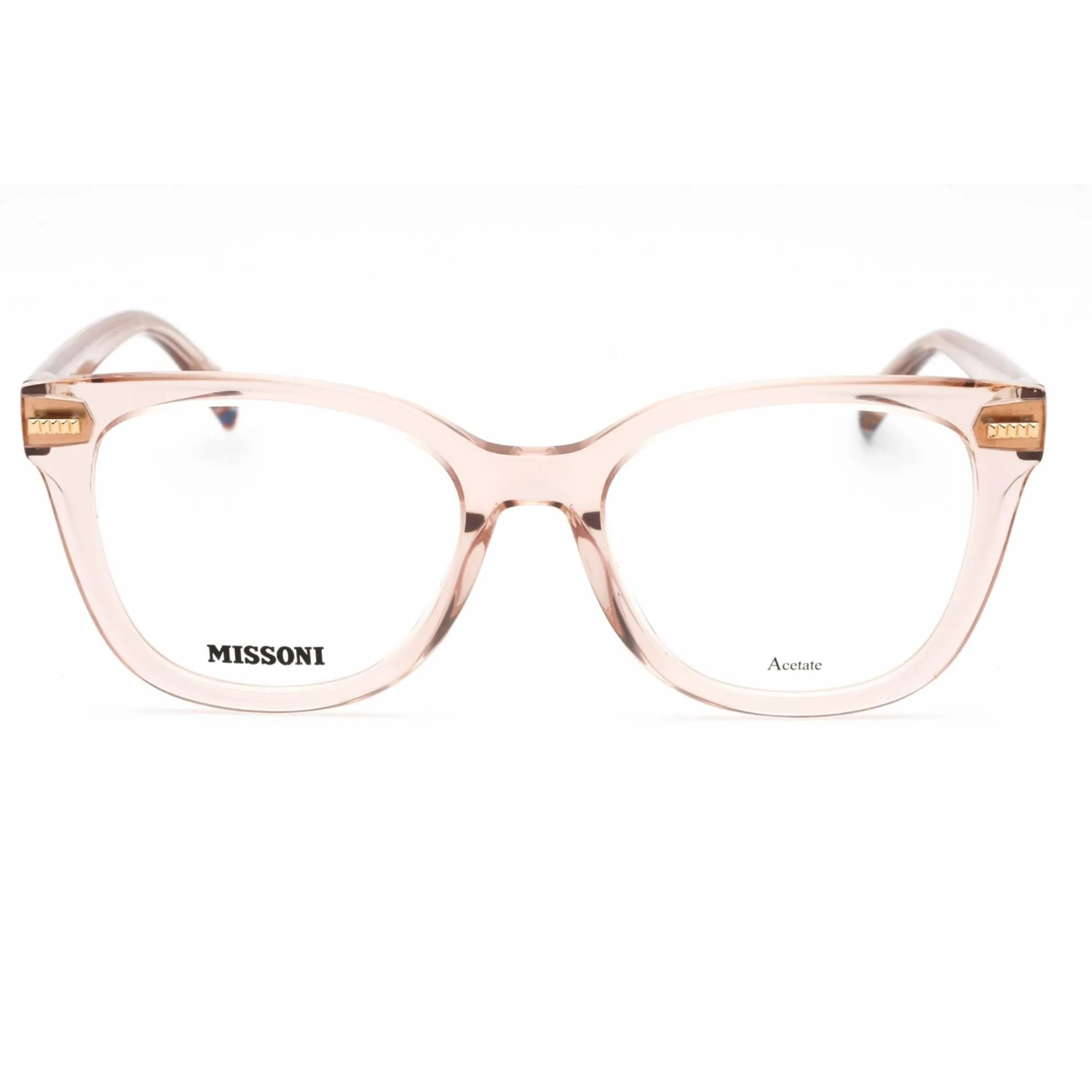 Missoni Women's Eyeglasses - Nude Plastic Cat Eye Full Rim Frame | MIS 0071 0FWM 00