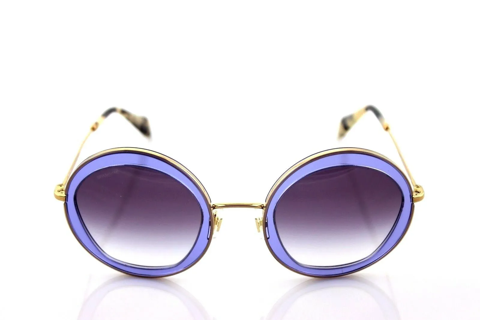 MIU MIU Women's Round Sunglasses SMU 50Q TIF-4W1
