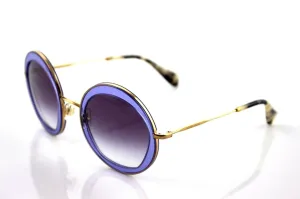 MIU MIU Women's Round Sunglasses SMU 50Q TIF-4W1