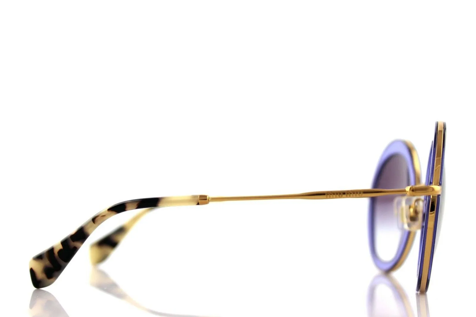 MIU MIU Women's Round Sunglasses SMU 50Q TIF-4W1