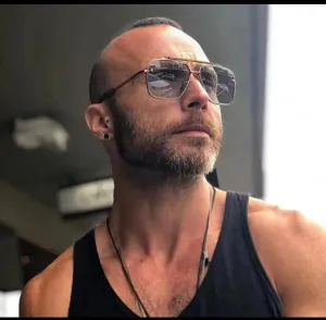 Modern Retro Square Frame Sunglasses