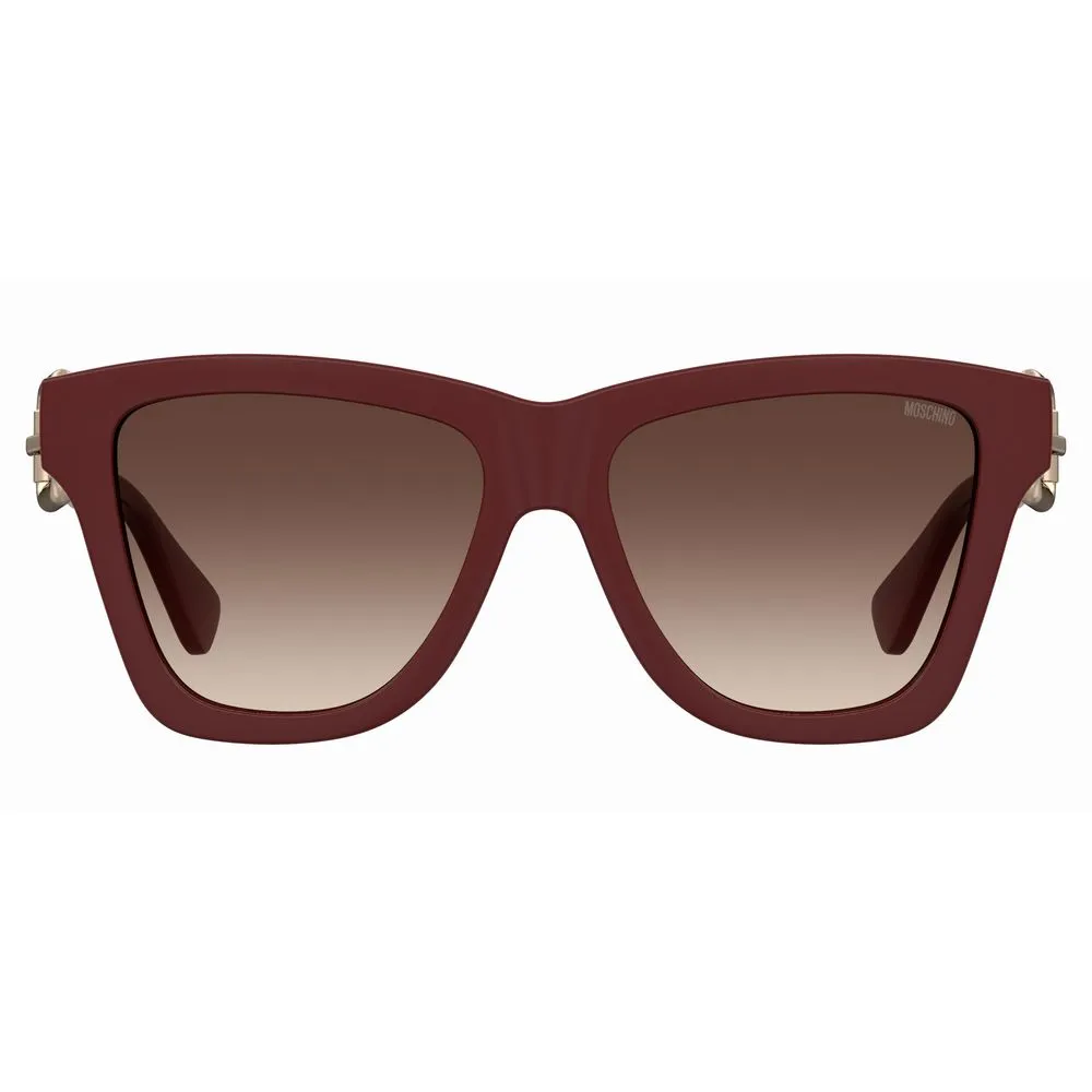 Moschino Red Acetate Sunglasses